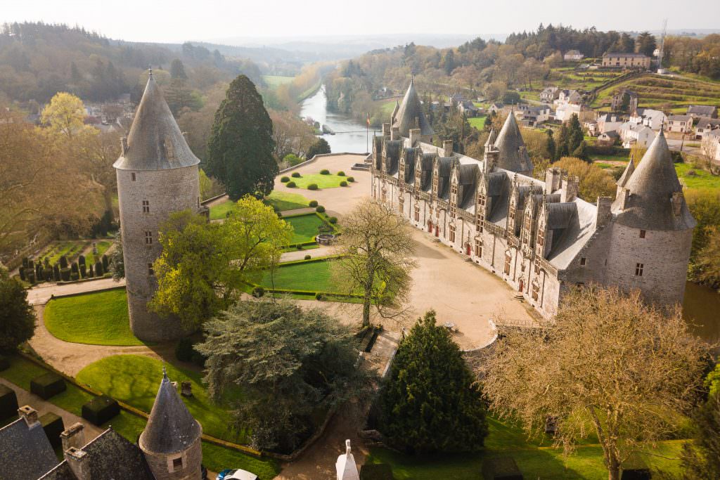 Château de la famille De Rohan à Josselin