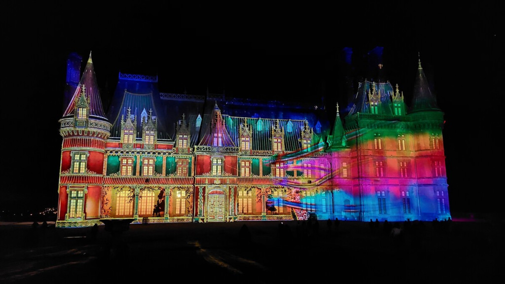  Noël à Trévarez - Spectacle projections monumentales sur la façade du château du Domaine de Trévarez (Finistère)