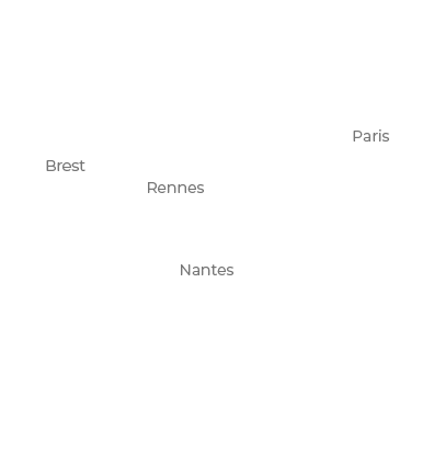 localisation Lorient sur carte France