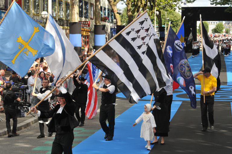 Grande Parade lors du Festival Interceltique de Lorient