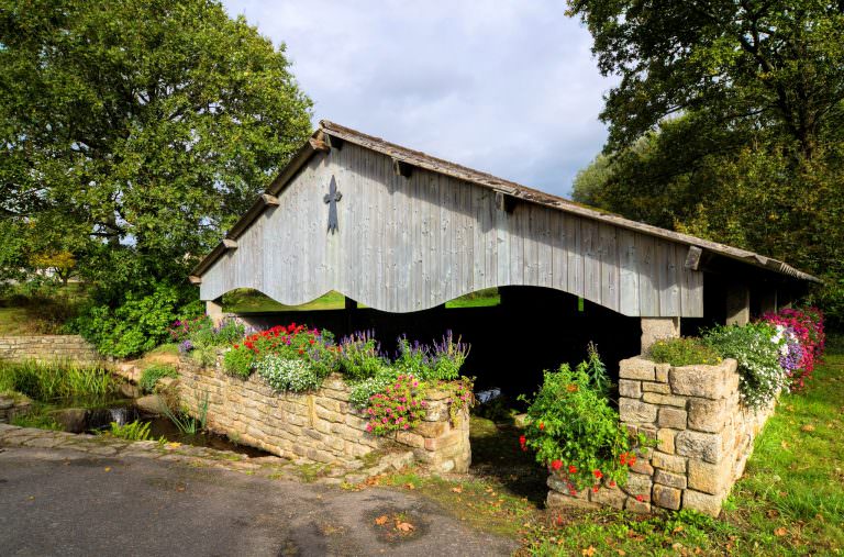 Un lavoir à Cléguer