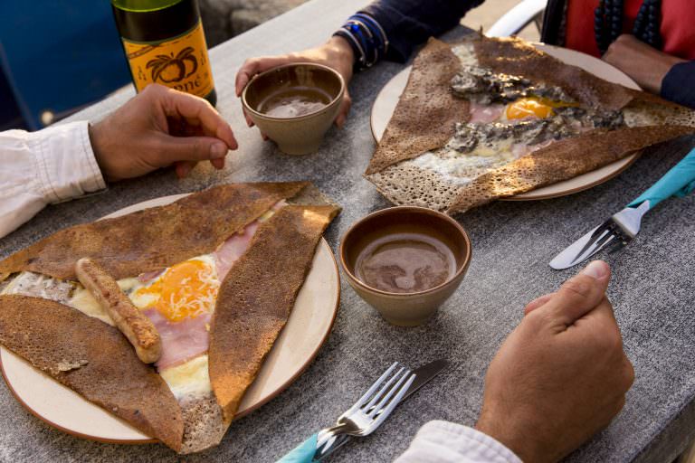 dîner de galettes en amoureux à Lorient