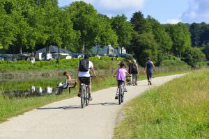 Lorient Bretagne Sud, balade en vélo sur les chemins de halage de la rivière du Blavet