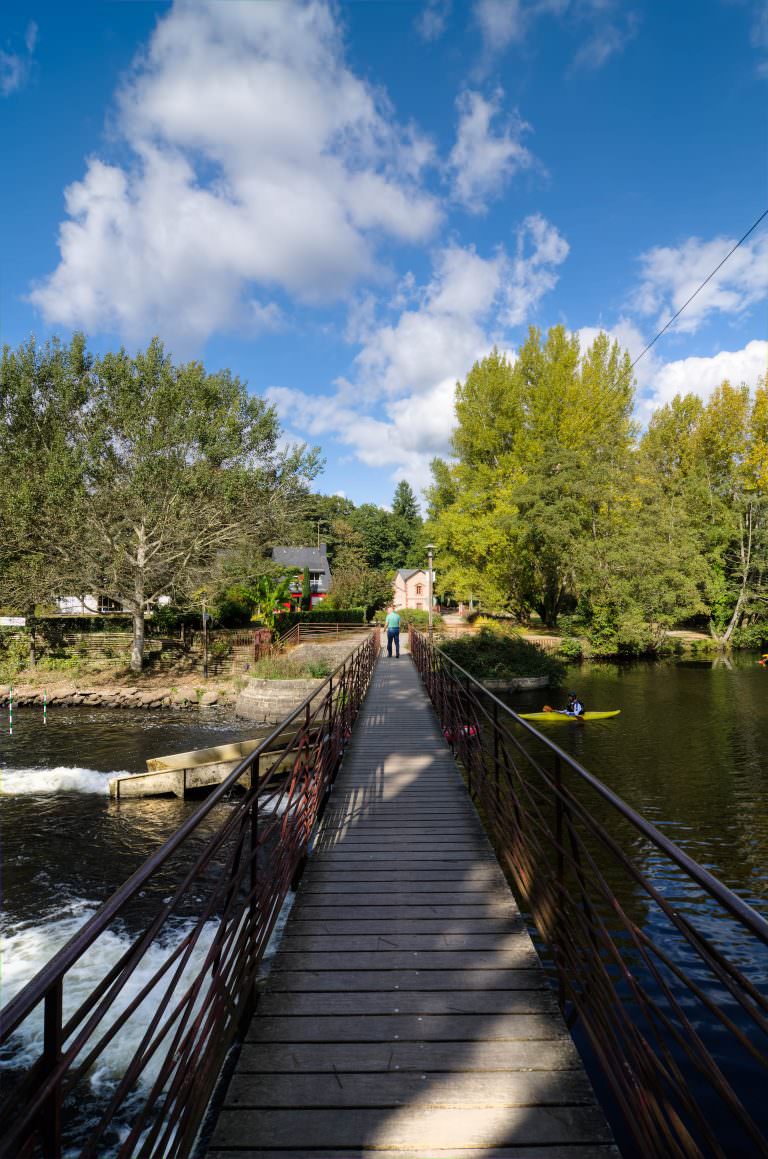 Le Blavet, passerelle