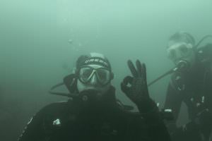 Plongeurs à l'île de Groix, au large de Lorient Bretagne Sud, avec le Centre Nautique de Kerguelen (Morbihan)