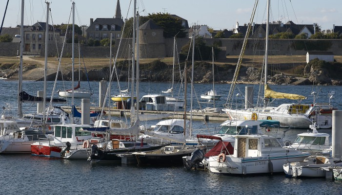 Port de plaisance de Gâvres.