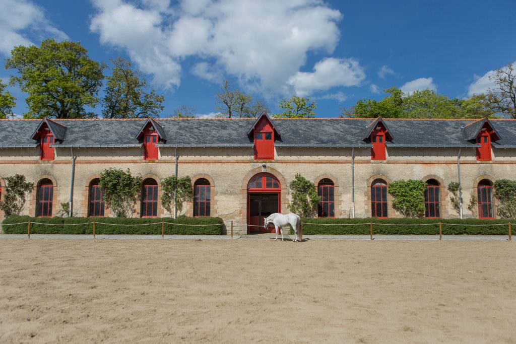 Façade du Haras National à Hennebont (Morbihan)