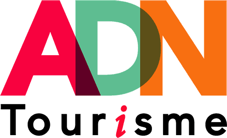 Logo ADN Tourisme, Fédération nationale des organismes institutionnels du tourisme en France