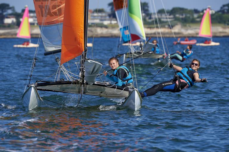 Cours de catamaran Kerguelen Sports Océan