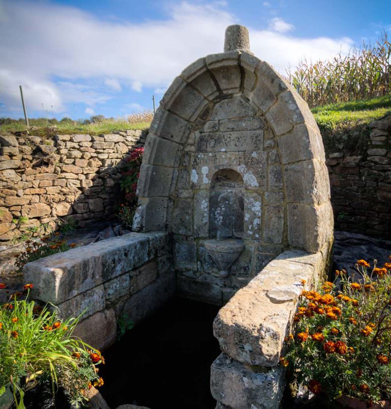 Fontaine de Kerbley à Caudan