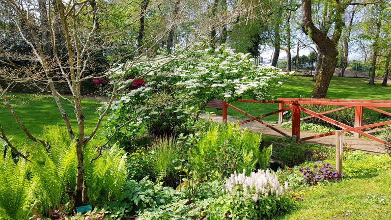 Le jardin Chevassu à Lorient (Morbihan)