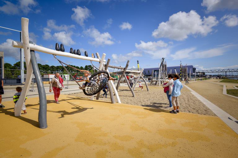 Aire de jeux pour enfants à Lorient La Base