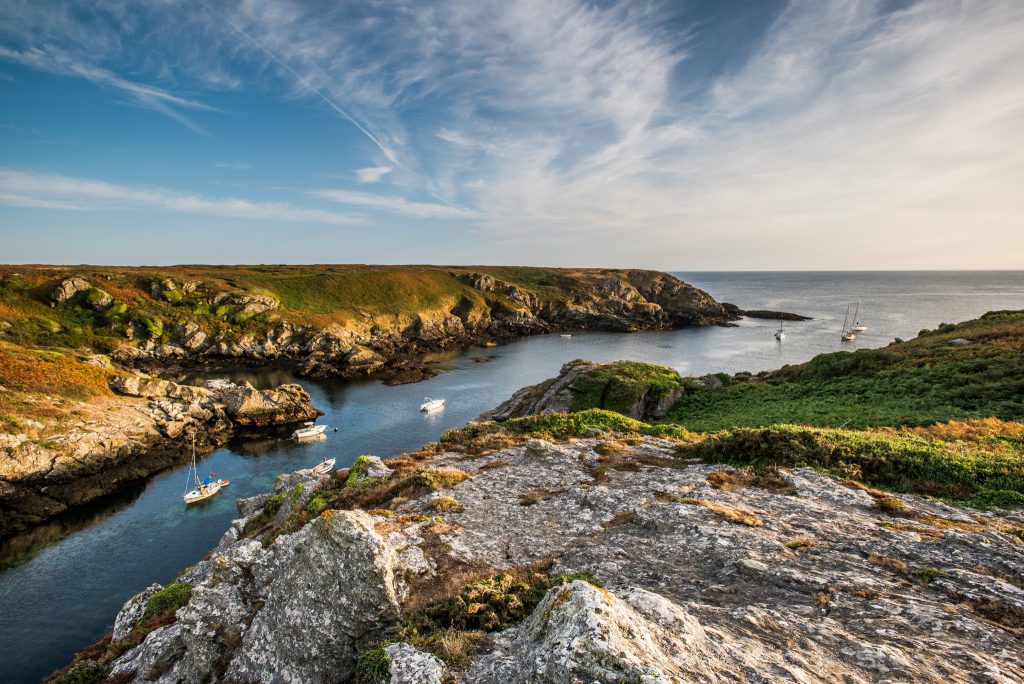 Port Saint-Nicolas à l'île de Groix (Morbihan)