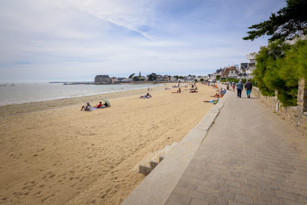 Plage des Toulhards, Larmor Plage