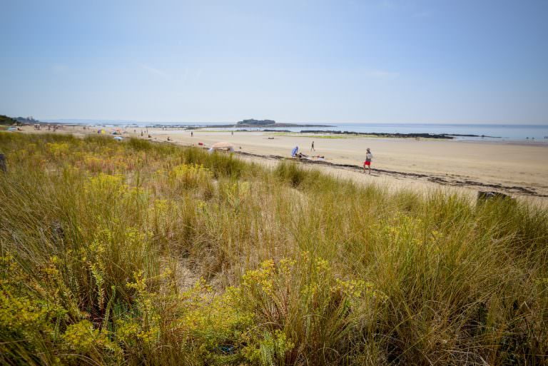 Plage de Fort Bloqué à Ploemeur (Morbihan)