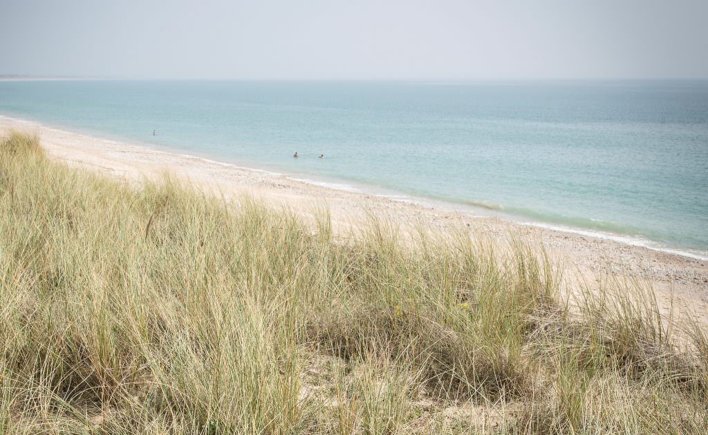 Plage du Magouëro à Plouhinec (Morbihan) 