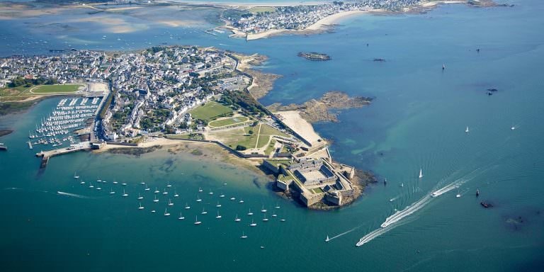 Port-Louis vu du ciel