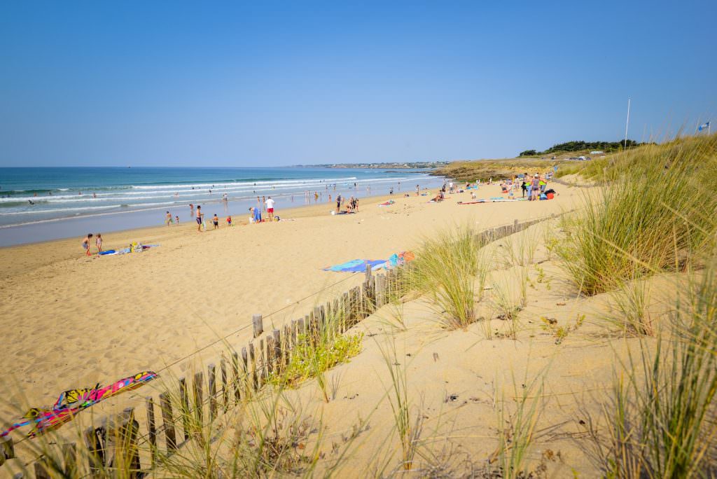 L'été à la plage du Loch à Guidel-Plages