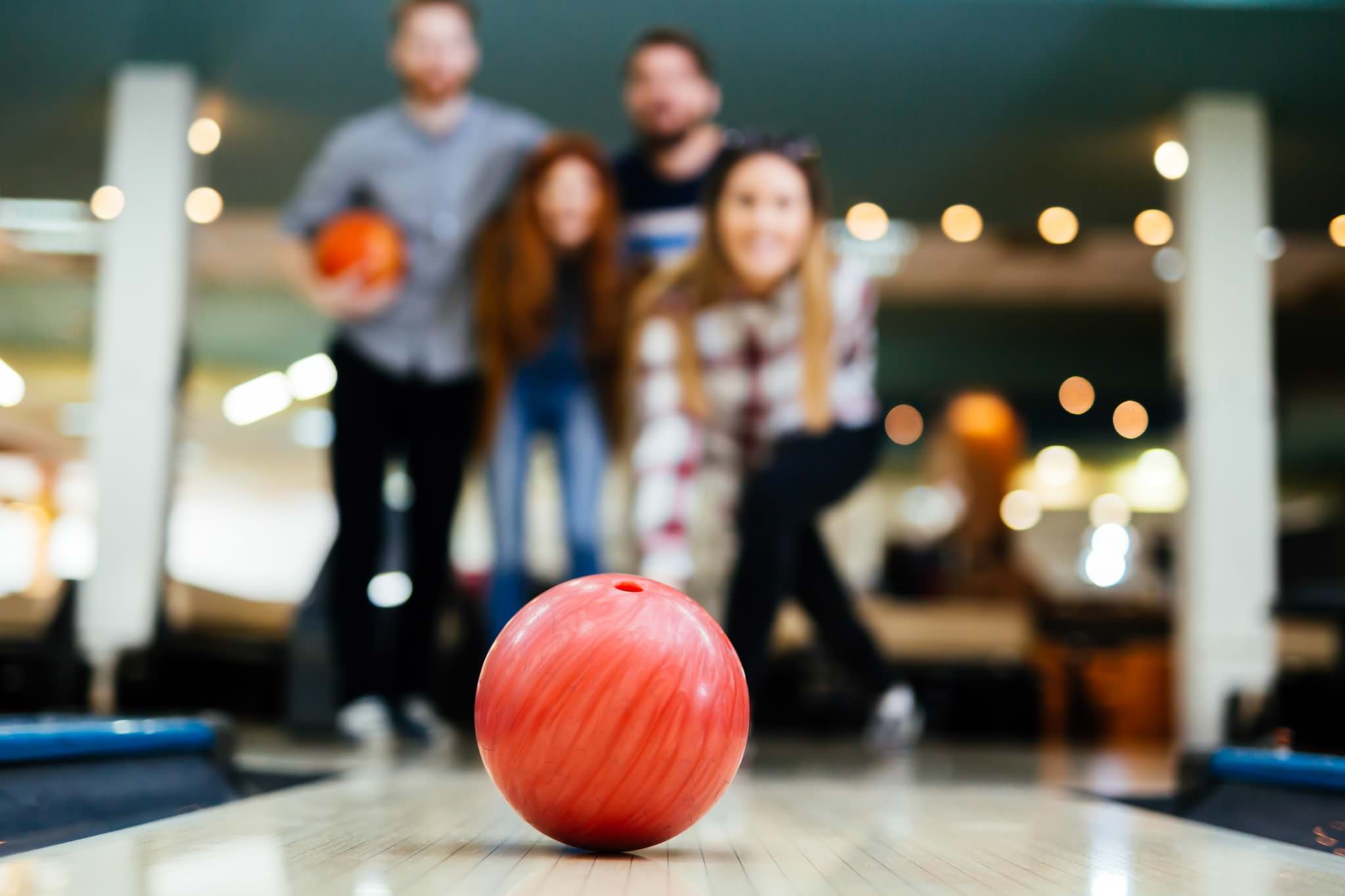 Famille au bowling