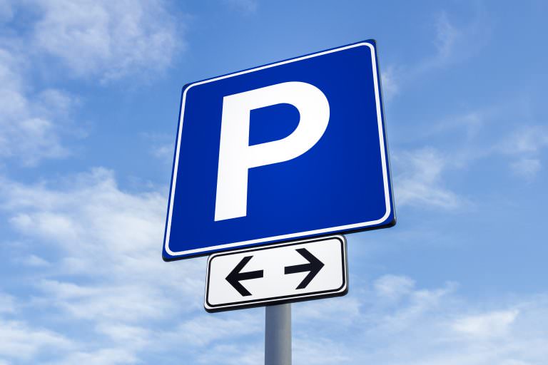 Panneau signalisation parking