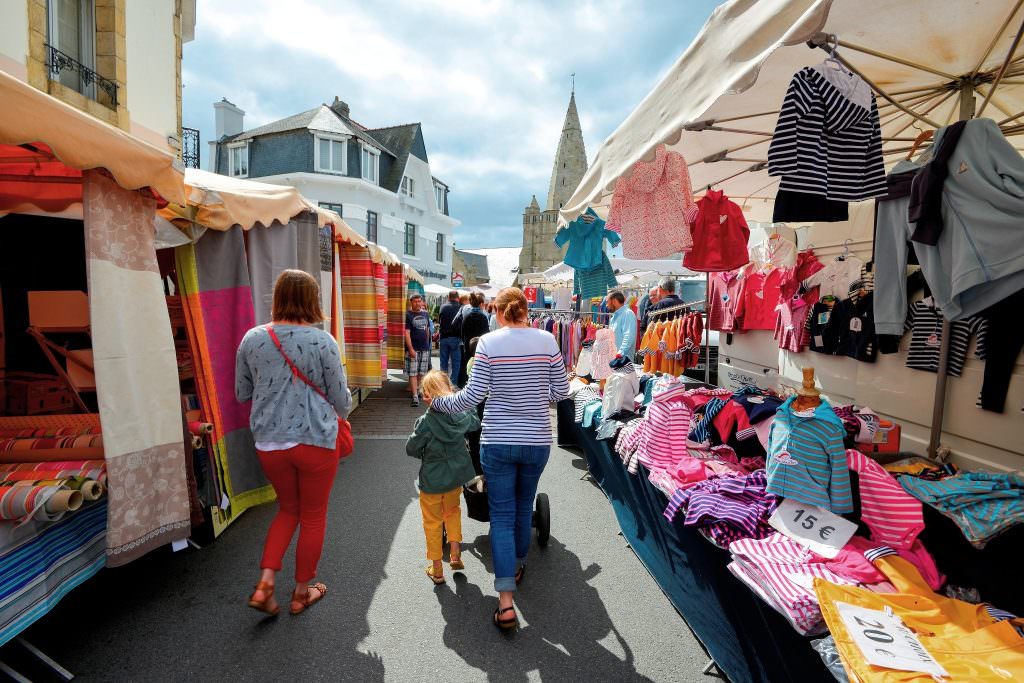 Marché de Larmor-Plage