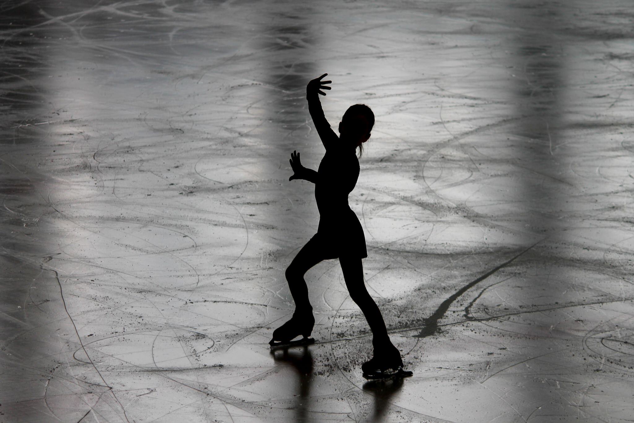 Figure skating patinoire