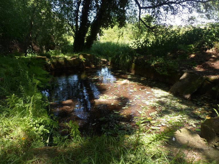 Lavoir de Coët Mégan à Pont-Kerran sur Languidic (Morbihan)