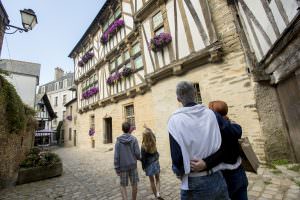 Quimperlé, maisons à colombage