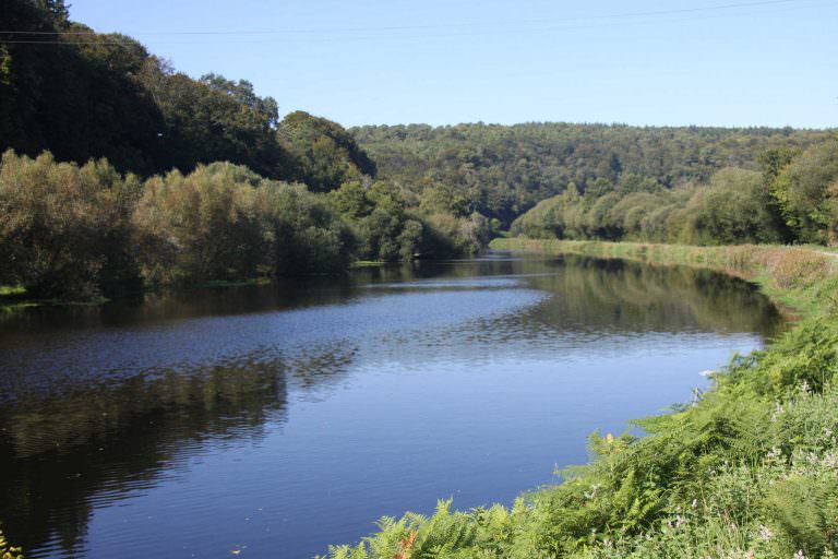 randonnée le long de la vallée