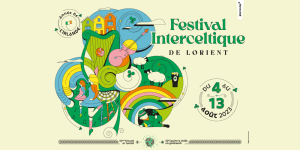 ©FIL - Affiche du Festival Interceltique de Lorient 2023, année de l'Irlande