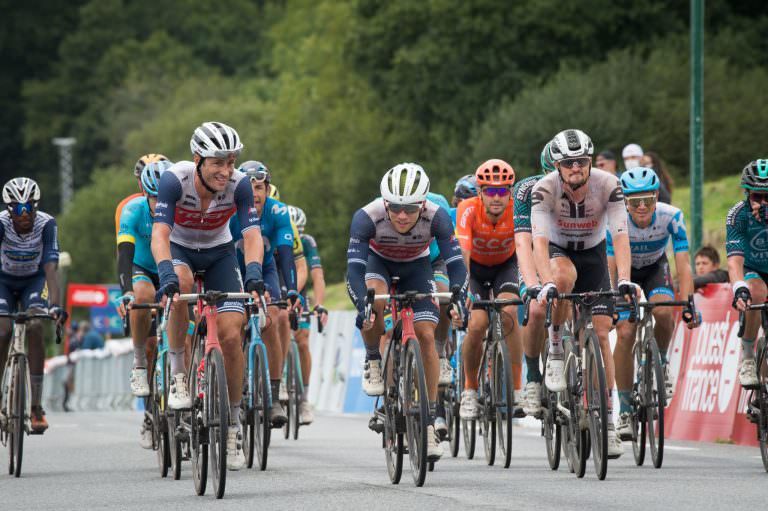 Coureurs cyclistes du Grand prix de PLouay - Bretagne Classic Ouest-France