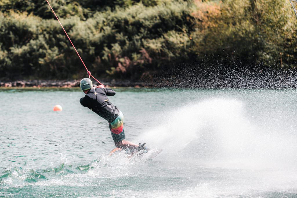 wakeboard au West Wake Park, Inzinzac-Lochrist