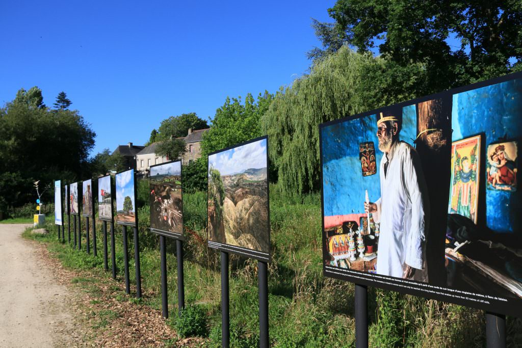 Festival photo d'été à La Gacilly (Morbihan)