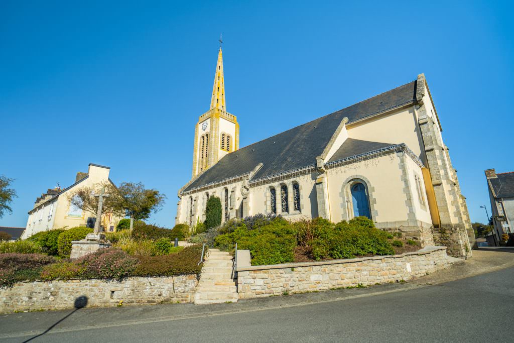 Gestel, l'église dans le Bourg