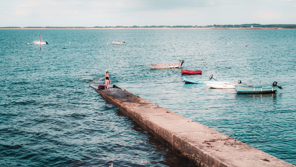 Le port de Porh Guerh à Gâvres