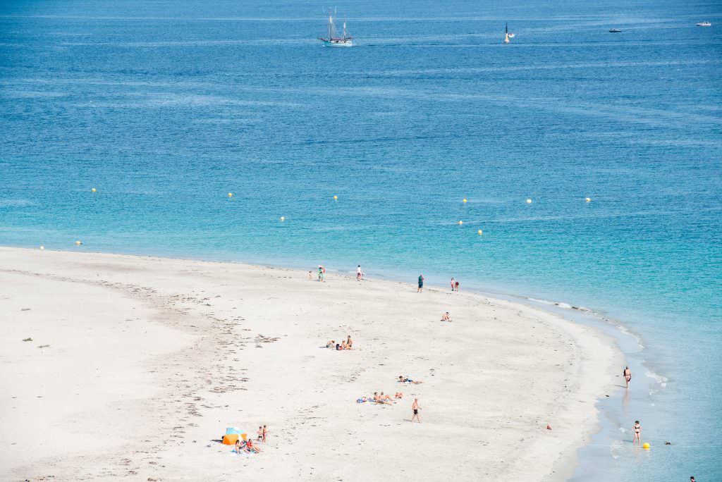 Plage des Grands Sables à l'île de Groix (Morbihan)