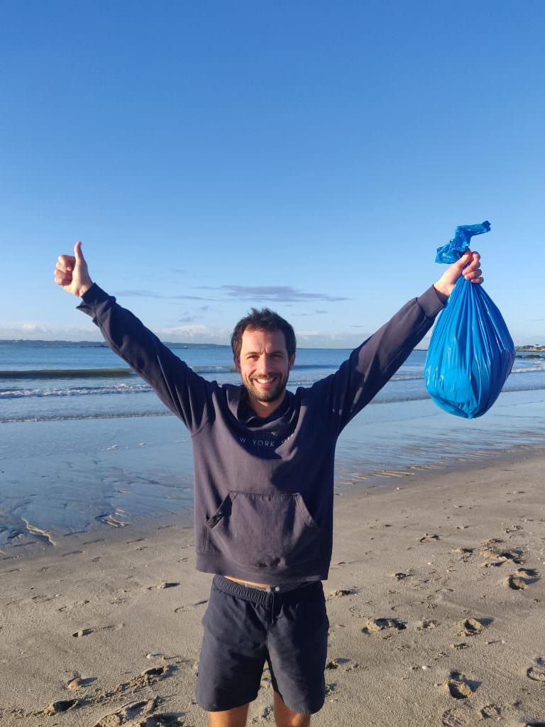 Influenceur nettoie ton kilomètre benjamin de Molliens