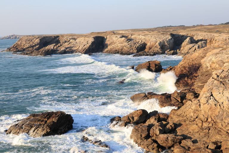 La côte sauvage de la presqu'île de Quiberon