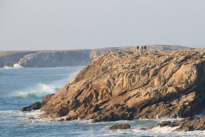 La côte sauvage de la presqu'île de Quiberon.