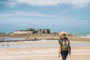 Plage du Fort-Bloqué à Ploemeur-Guidel