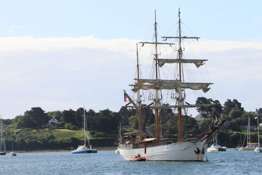 Thonier La Biche en navigation - ©Loïc Kersauzan - Morbihan Tourisme