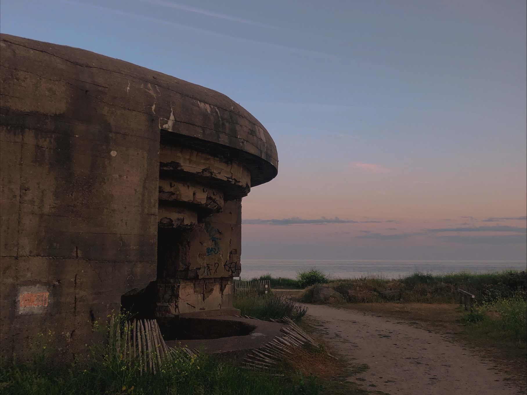 Blokhaus sur le littoral à Gâvres (Morbihan)