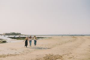 Plage du Fort-Bloqué à Ploemeur (Morbihan)