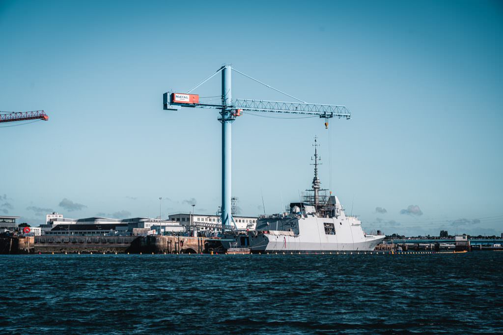 Port et navire militaire de Lorient 