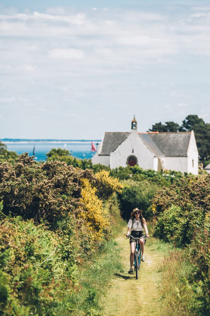 Balade à vélo sur l'île de Groix (Morbihan)