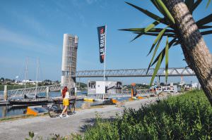 Balade à vélo à Lorient La Base (Morbihan)