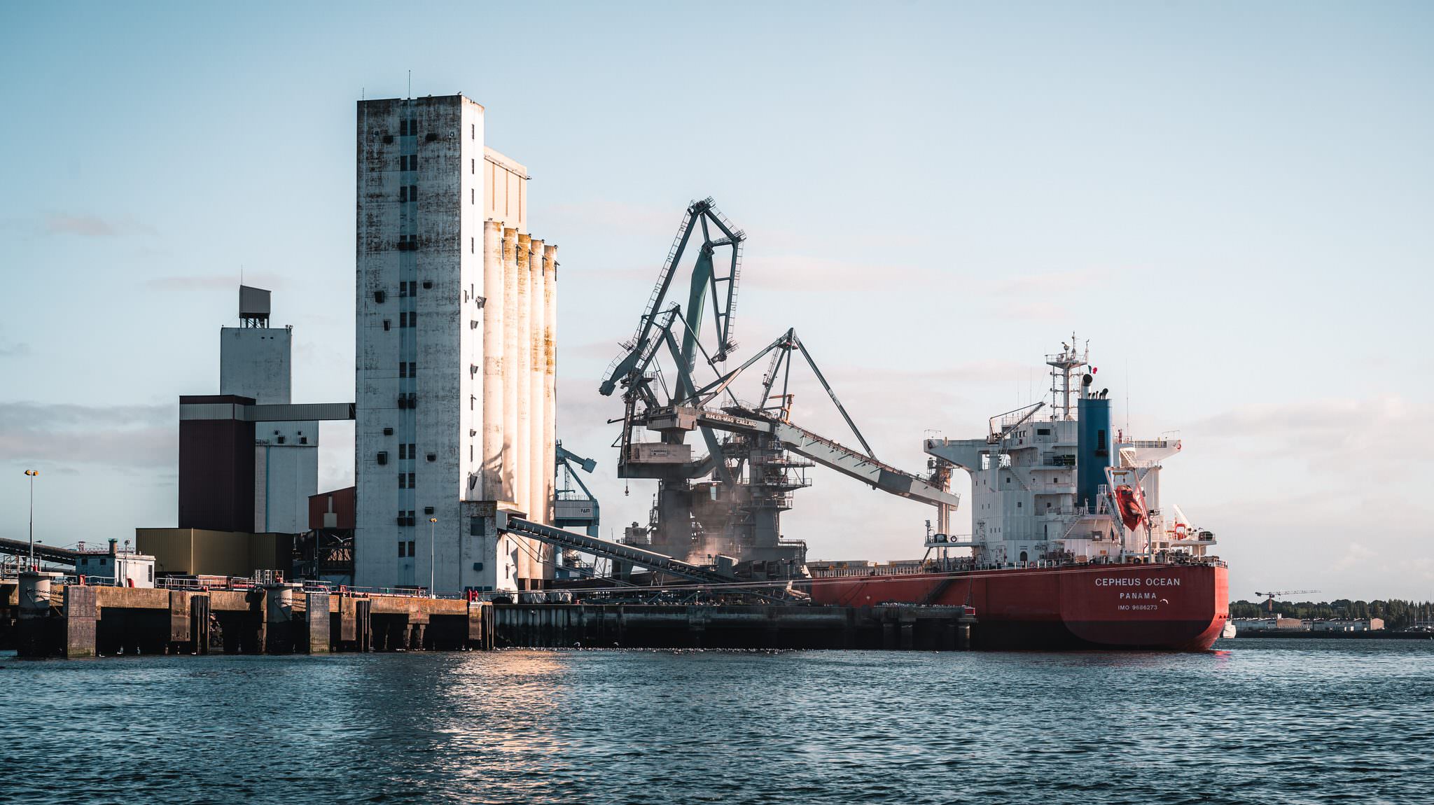 Port de commerce de Kergroise à Lorient