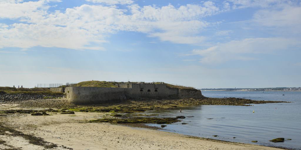 Fort de Porh Puns à Gâvres (Morbihan) 