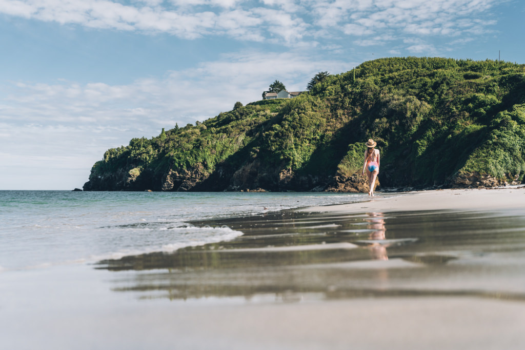 Plage des Grands Sables sur l'île de Groix (Morbihan)