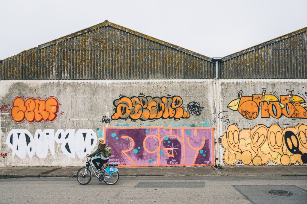 Balade street art au port de pêche et de commerce de Lorient (Morbihan)